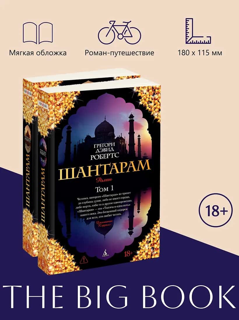 Шантарам (в 2-х томах) (комплект)